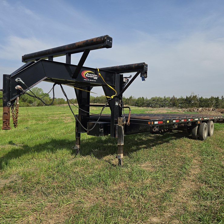 2015 Precision Equipment Truss Gooseneck Trailer