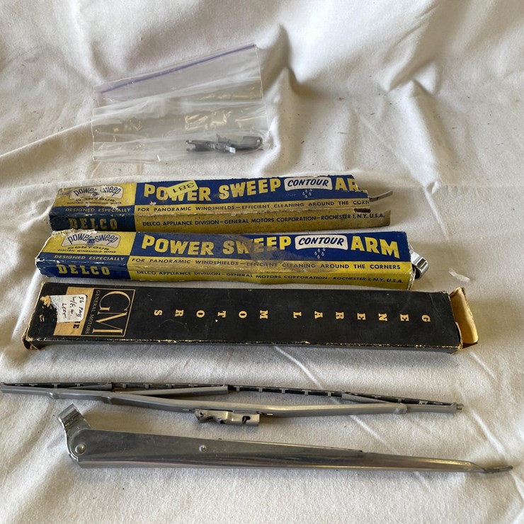 #5369 • 1956 Chevy Wiper Arms (Las Cruces, NM)