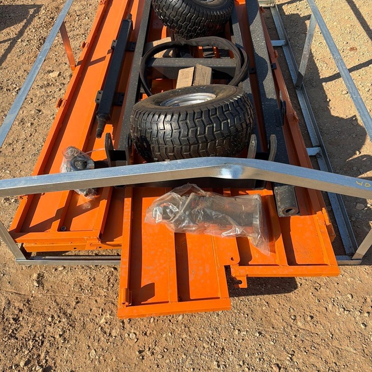 UNUSED WOLVERINE HYDRAULIC TRAILER