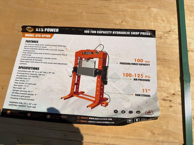 unused-ats-power-ats-sp50-shop-press-image-4