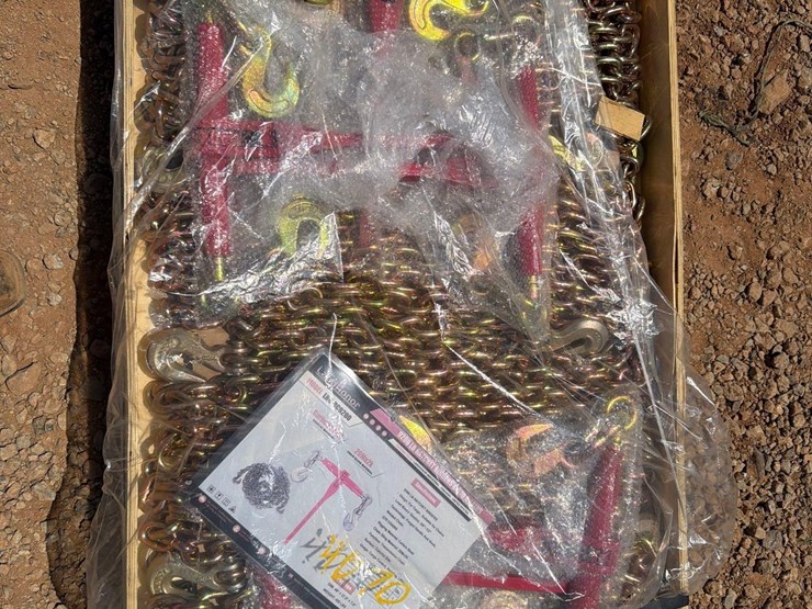 unused-landhonor-9200-lbs-ratchet-binders-&-g70-chains-image-1
