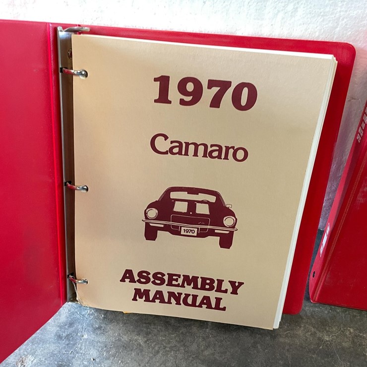 #5408 • 1967 and 1970 Camaro Assembly Manuals (Las Cruces, NM)
