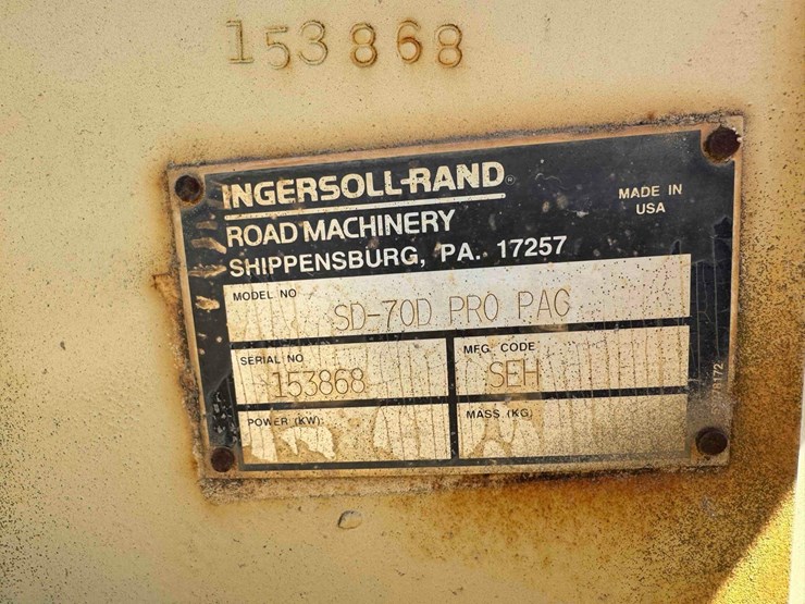 1999-ingersoll-rand-sd070d-pro-pac-66in-smooth-drum-roller-image-10