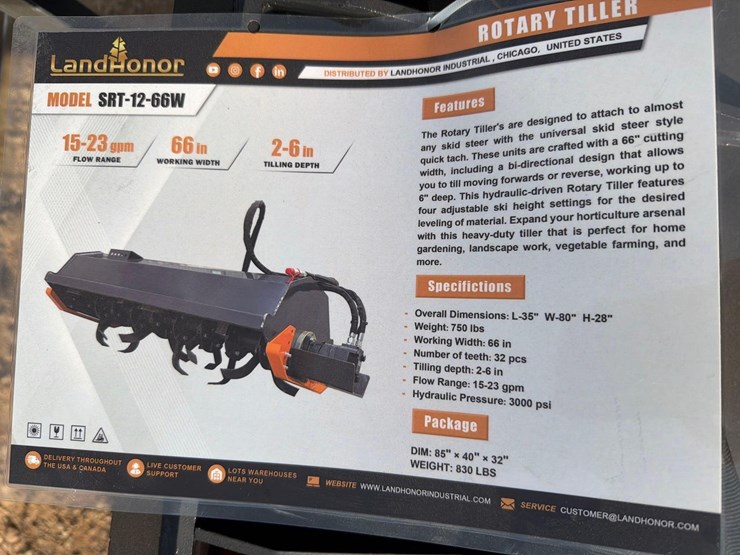 unused-landhonor-skid-steer-rotary-tiller-image-5