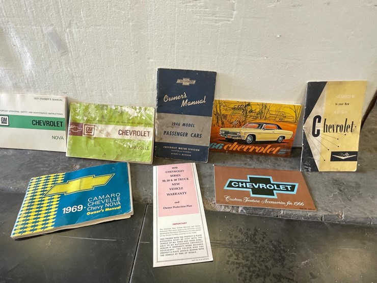 #5411-•-vintage-ford,-gm,-and-chevrolet-owner's-manuals-(las-cruces,-nm)-image-1