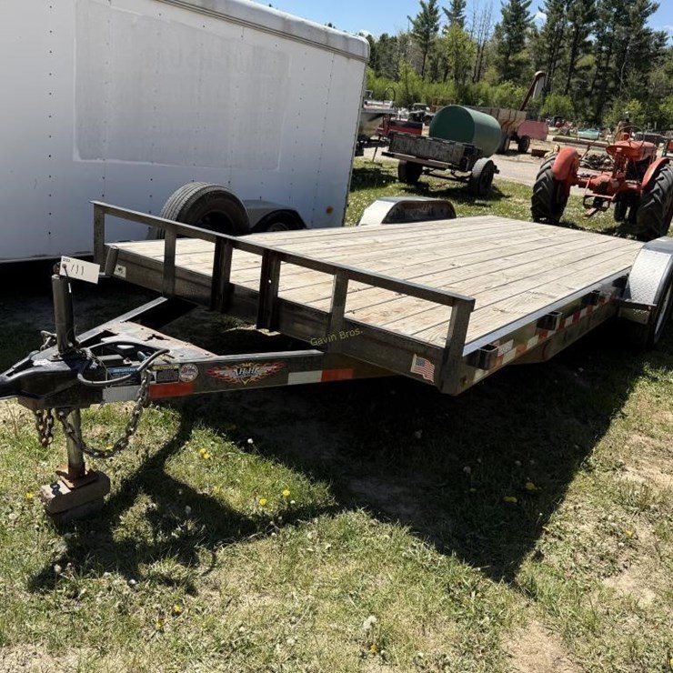 2018 H&H 18' + 2' x 7' Tandem Trailer