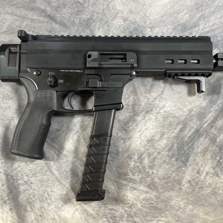 #10309 • Utas USA UT9-Mini Machine 9mm Luger Pistol, SN: UT-24A005038