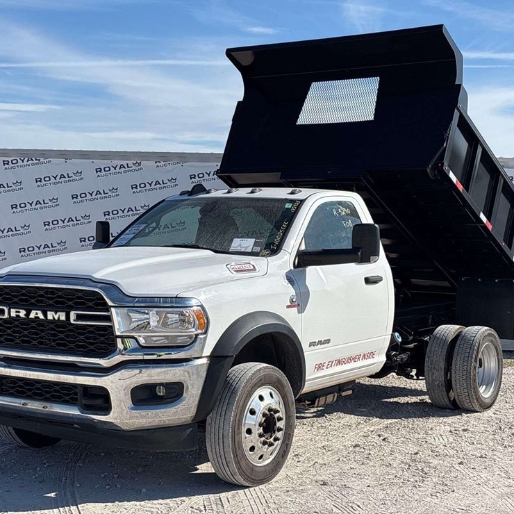 2019 Ram 4500 4x4 Mason Dump Truck