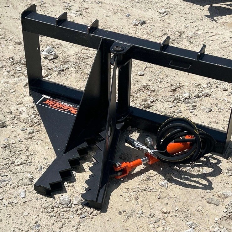 2026 Pabreak Hydraulic Tree and Post Puller Skid Steer Attachment