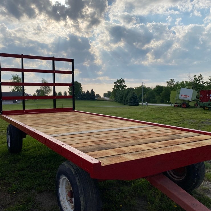 NEW - 8’ x 18’ Hay Wagon with Gear