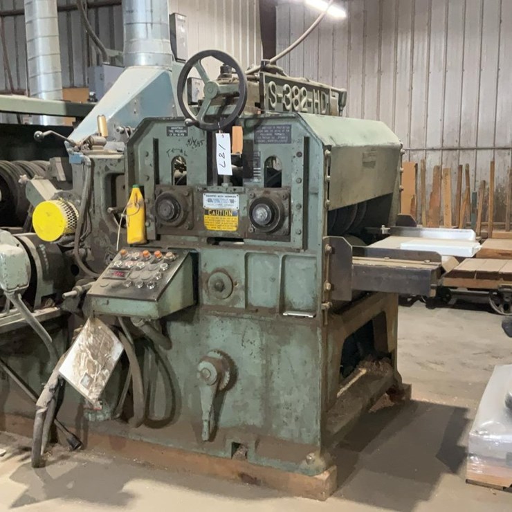 #187 • Newman S-382 Top & Bottom Arbor Planer