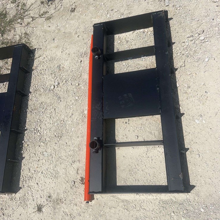 2026 Pabreak Dual-Prong Hay Bale Spear Skid Steer Attachment