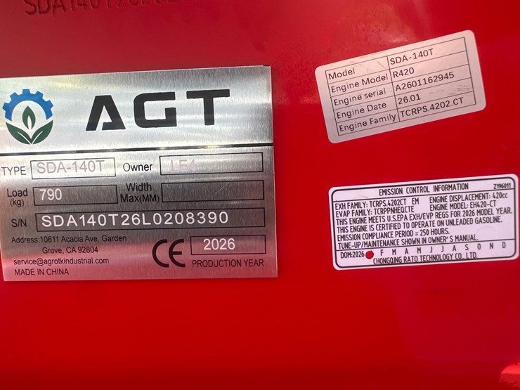 #20695-•-new-agt-sda-140t-mini-skid-steer-image-7