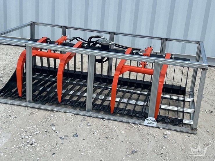 2026-pabreak-dual-cylinder-hydraulic-grapple-rake-skid-steer-attachment-image-1