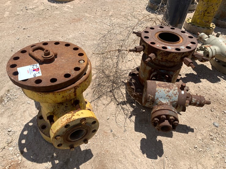 (6x)-7-1/16-10k-fluid-crosses-w/(4)-2-9/16-5k-gates-valves-image-2