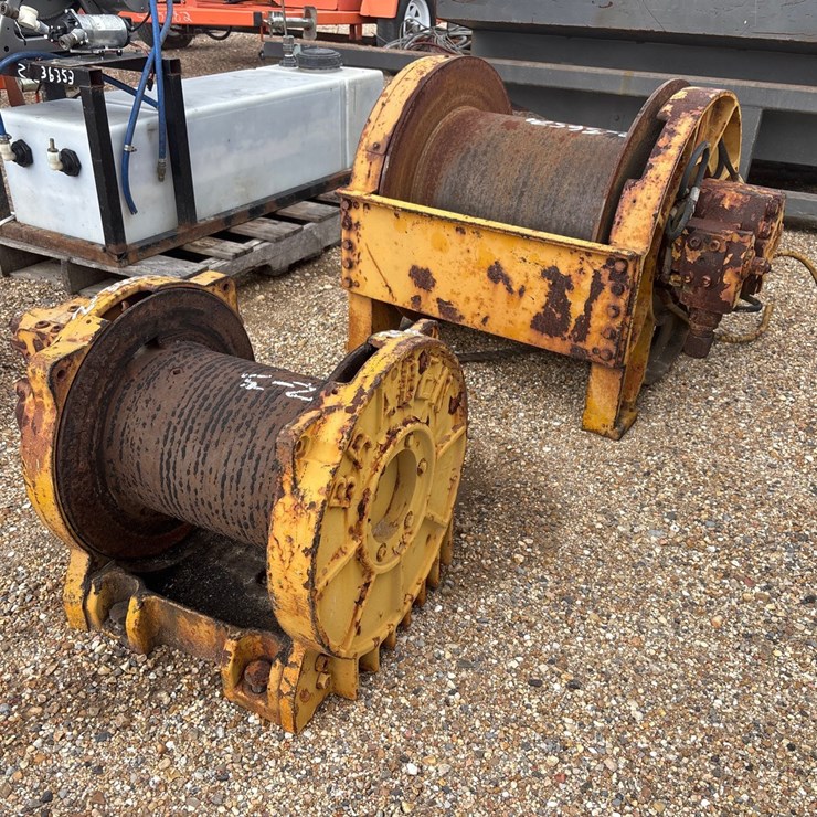 #36579 • (2) CRANE WINCHES