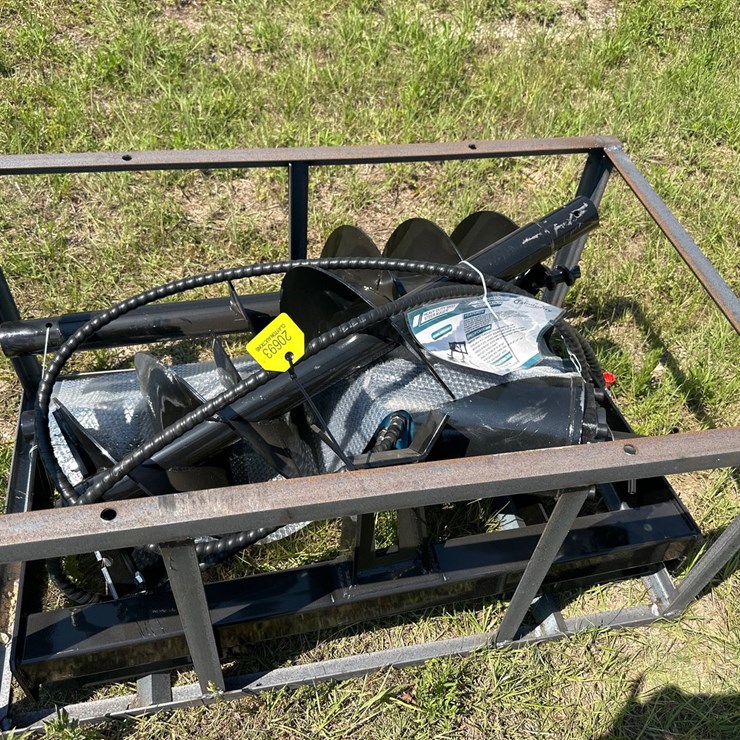 #20693 • New AGT Heavy Duty Skid Steer Auger