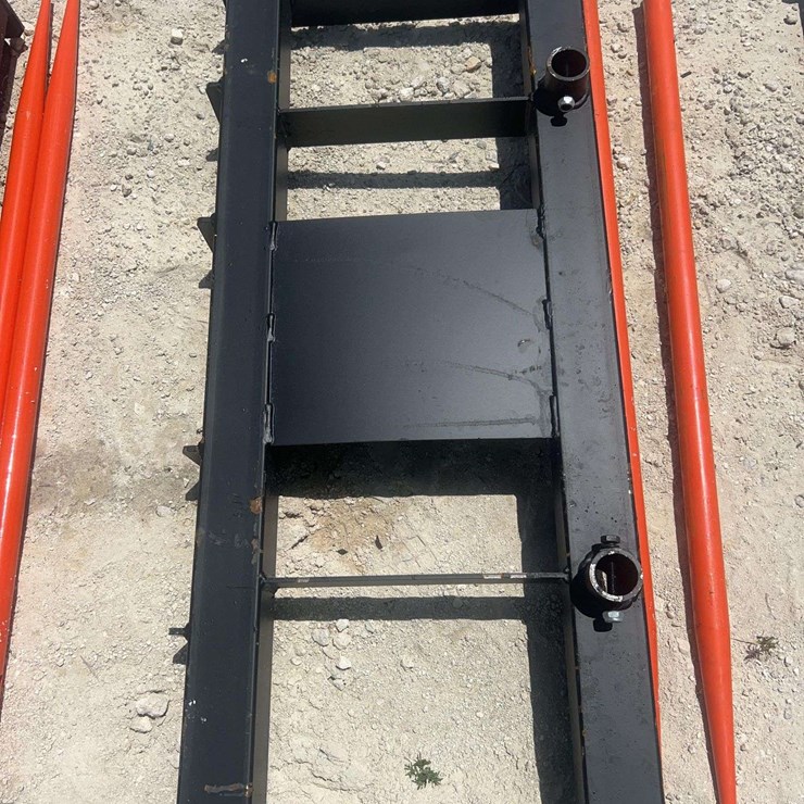 2026 Pabreak Dual-Prong Hay Bale Spear Skid Steer Attachment