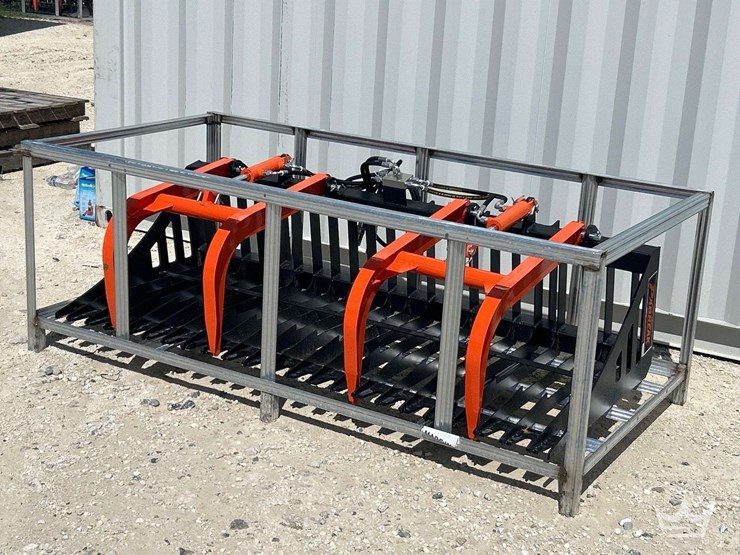 2026-pabreak-dual-cylinder-hydraulic-grapple-rake-skid-steer-attachment-image-1