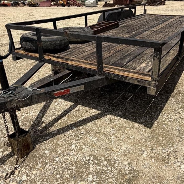L2- 18' Lowboy Trailer