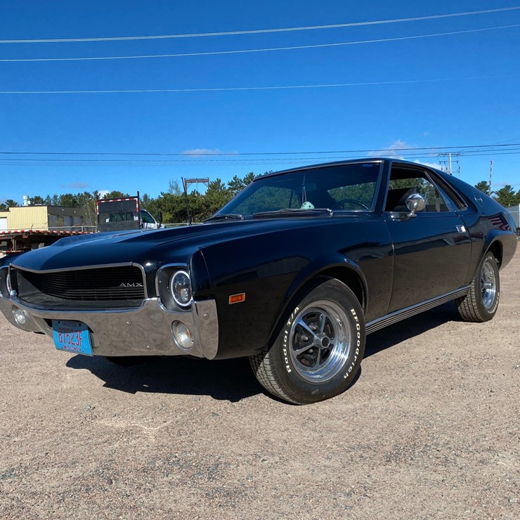 #124 • 1968 AMC AMX (Has WI Title) (Schofield, WI)