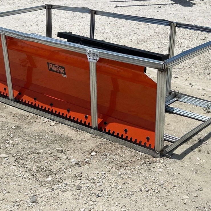 2026 Pabreak Snowplow Skid Steer Attachment