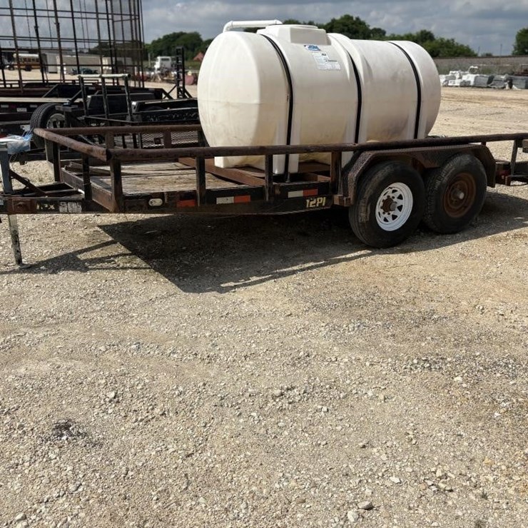 L2 - Big Tex 16' Trailer With Water Tank And Pump