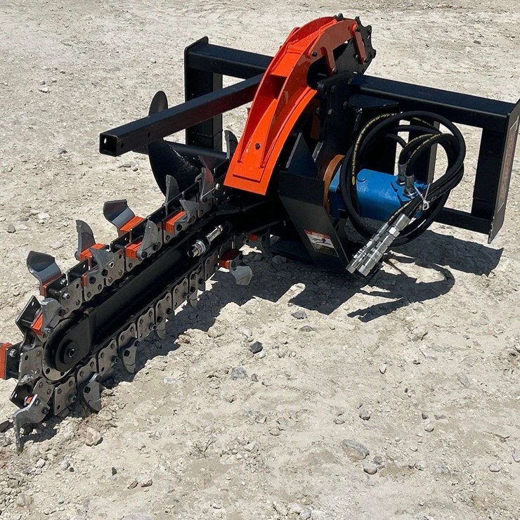2026 Pabreak Hydraulic Trencher Skid Steer Attachment