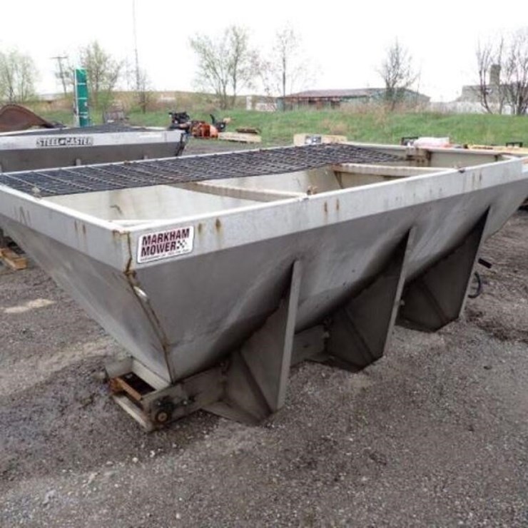 Fisher 9 Ft Stainless Truck Mounted Salter/Sander