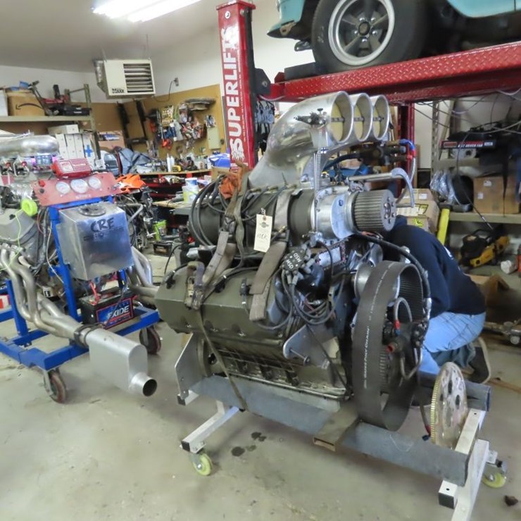 Keith Black Blown Nitrous/Alcohol 426 HEMI Style Motor