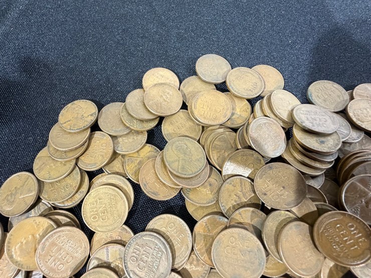 #36157-•-600-plus-wheat-pennies,-1920s-1950s-image-4
