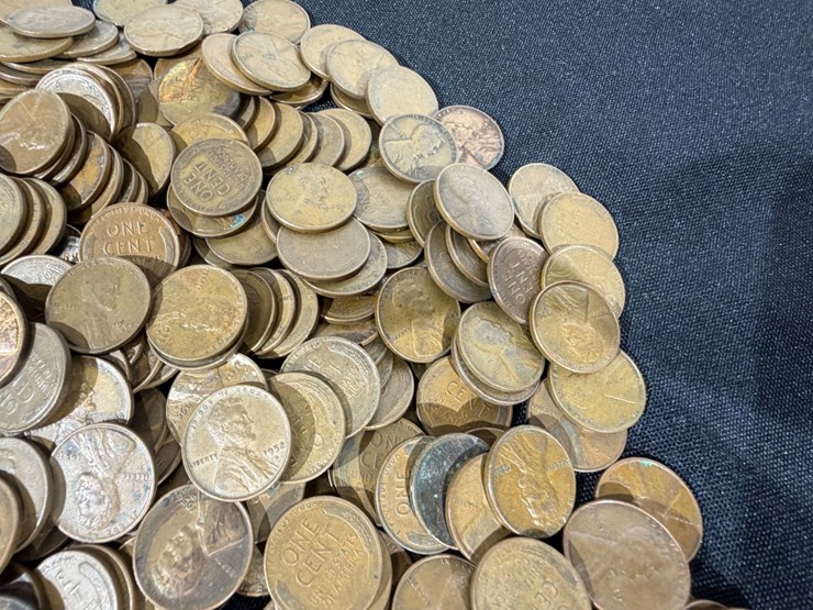 #36157-•-600-plus-wheat-pennies,-1920s-1950s-image-7