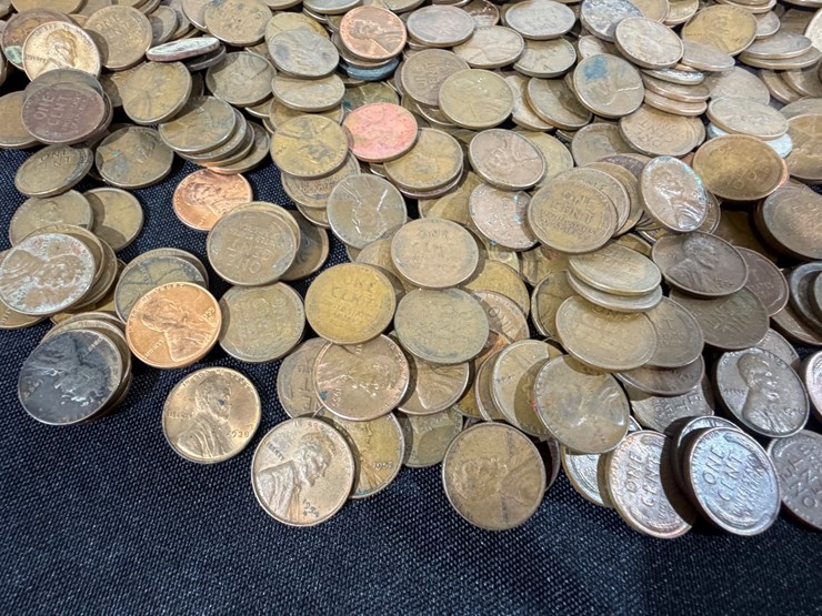 #36157-•-600-plus-wheat-pennies,-1920s-1950s-image-12