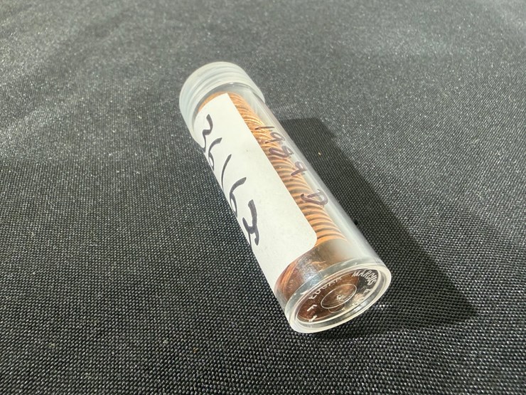 #36163-•-1989-d-lincoln-memorial-cent-pennies-uncirculated-bu,-1-roll-with-34-coins-image-6
