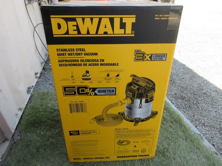 new-unused-dewalt-stainless-steel-wet/dry-vacuum,-image-3