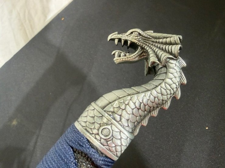 #36167-•-blue-handled-dragon-katana-image-19