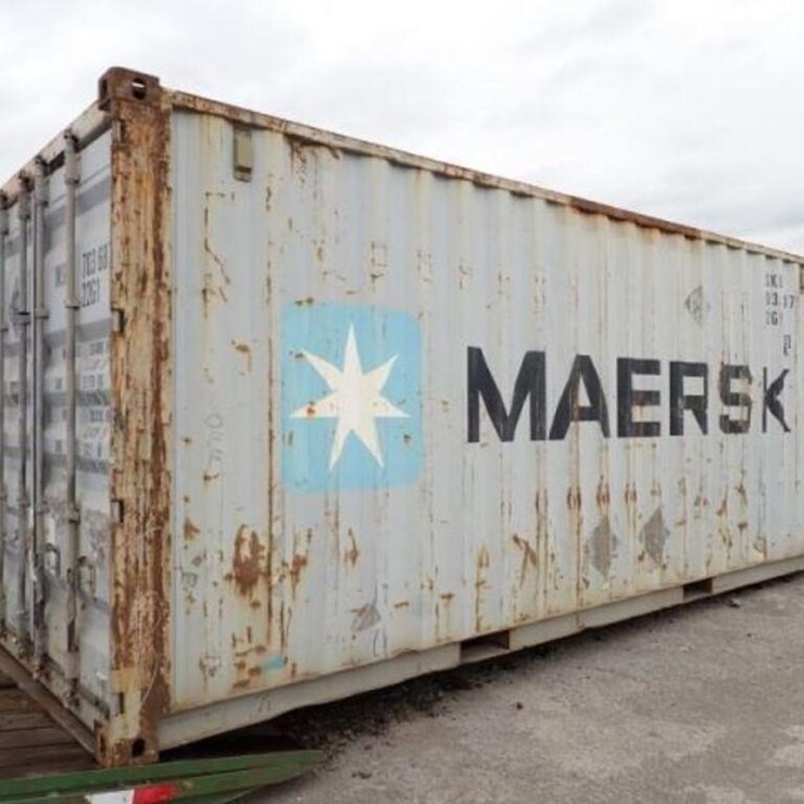 2007 20 Ft Shipping Container MSKU7036870