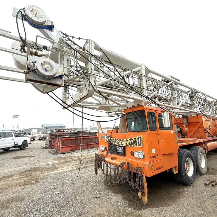 1984 FRANKS MOBILRIG 300 1287/160 DTD-HT 96’-215K 4-AXLE WELL SERVICE WORKOVER RIG