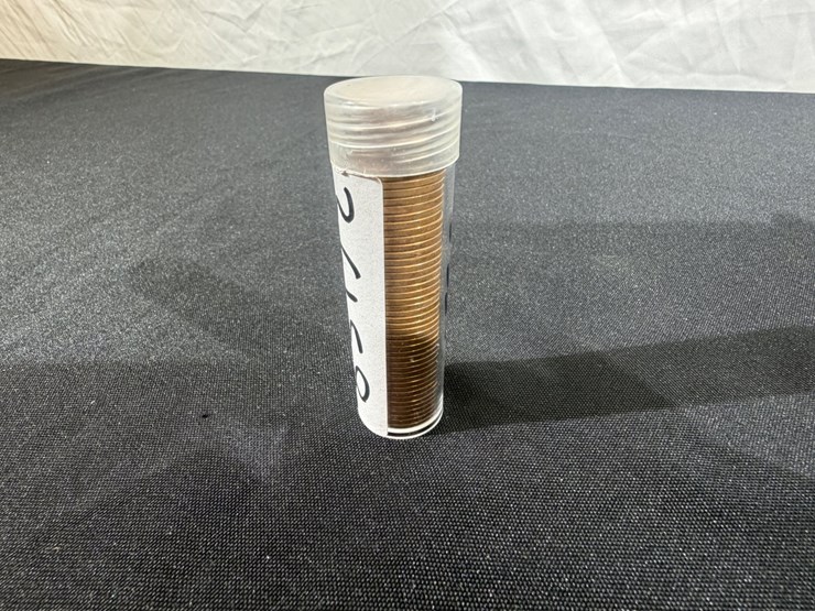 #36158-•-1955-uncirculated-bu-,-1-roll-50-pennies-image-7