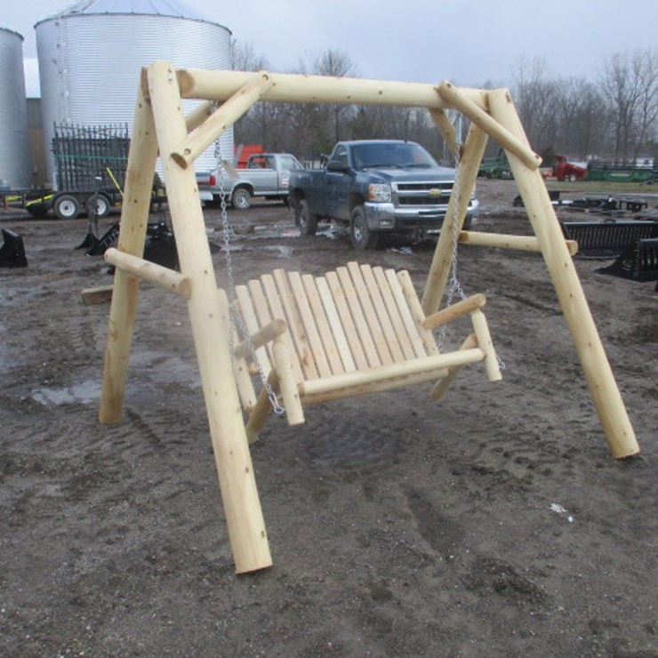 #7728 • Amish Log swing