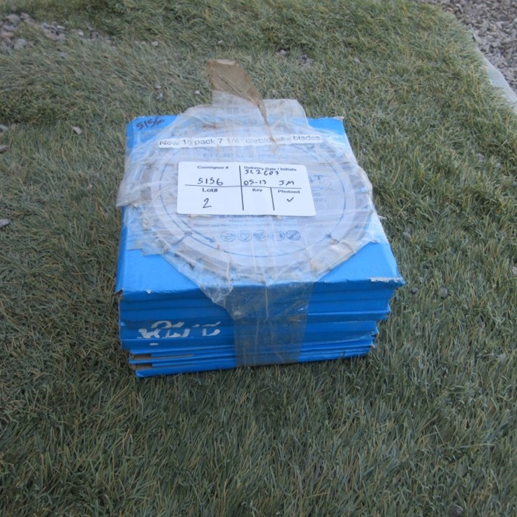 New Unused 7 1/4" Carbide Saw Blades,