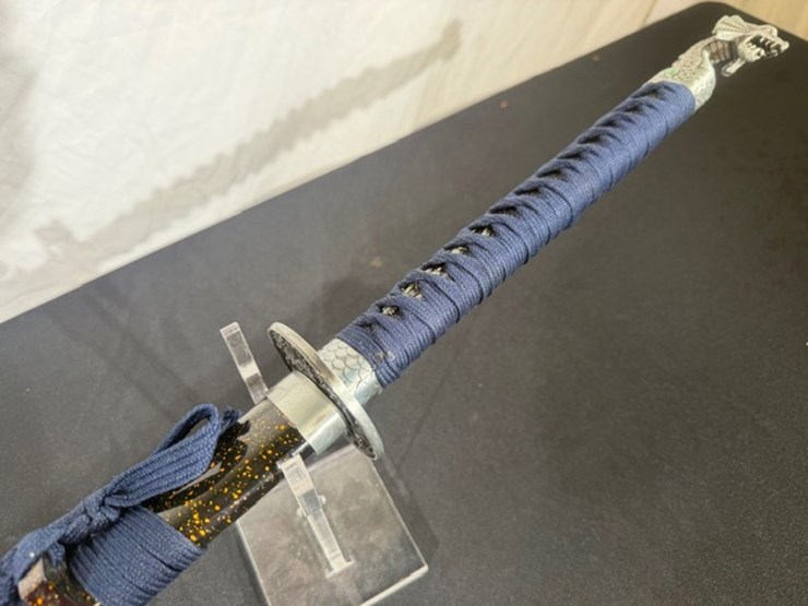 #36167-•-blue-handled-dragon-katana-image-7