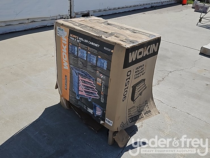 unused-wokin-163-piece-tool-kit,-6-drawer-roll-around-tool-center-image-1