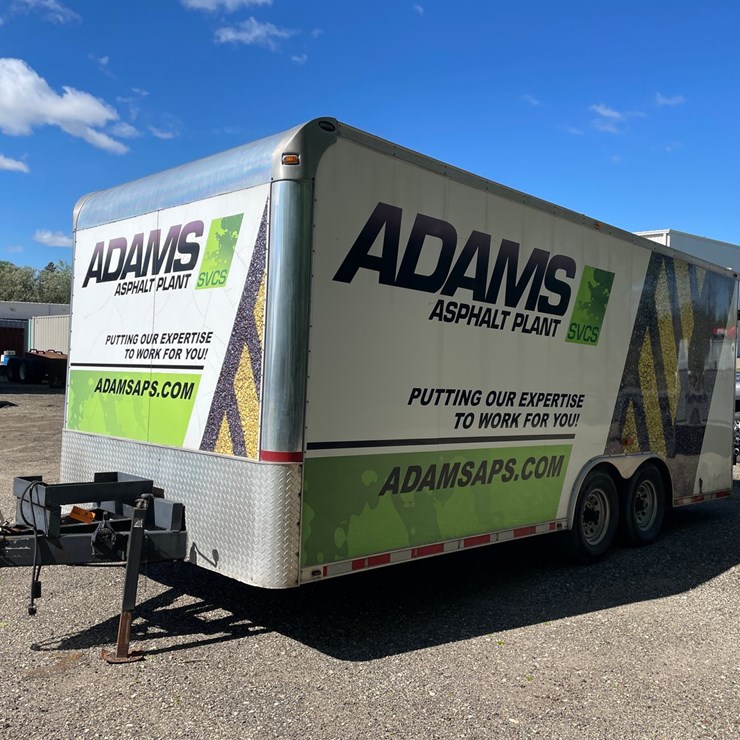 #4526 • Tandem Axle Enclosed Trailer 8' x 20'