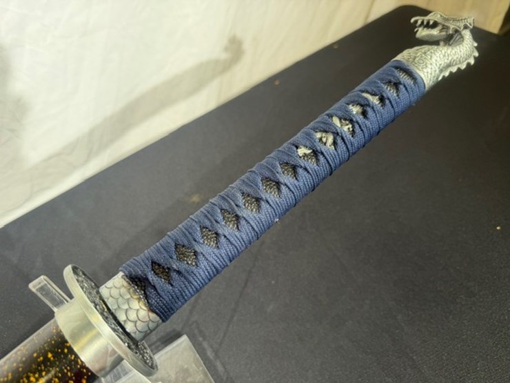 #36167-•-blue-handled-dragon-katana-image-18