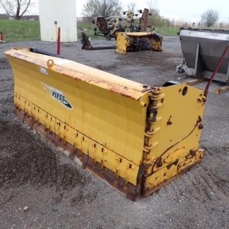 Metal Pless 8-12 Ft Live Edge Snow Plow AGH083013L