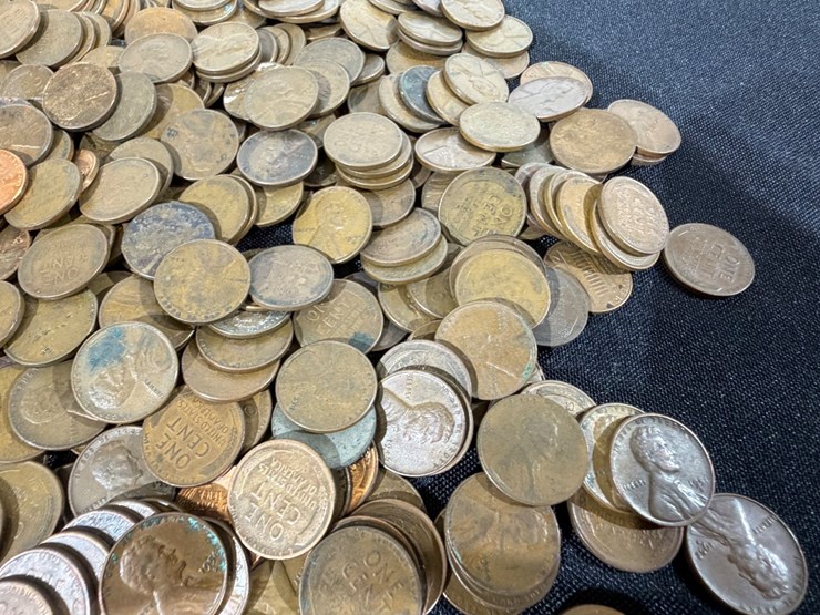 #36157-•-600-plus-wheat-pennies,-1920s-1950s-image-9