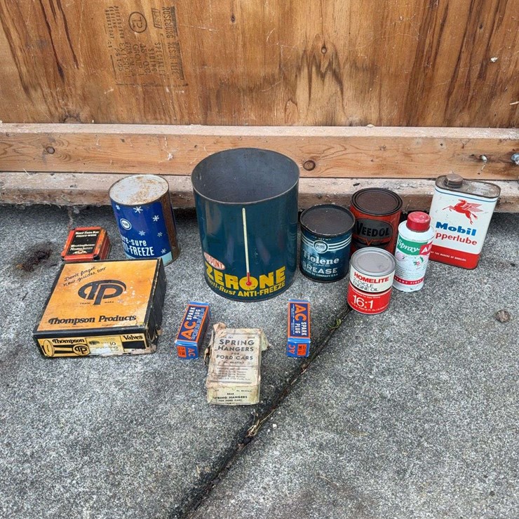 Vintage Tin Assortment
