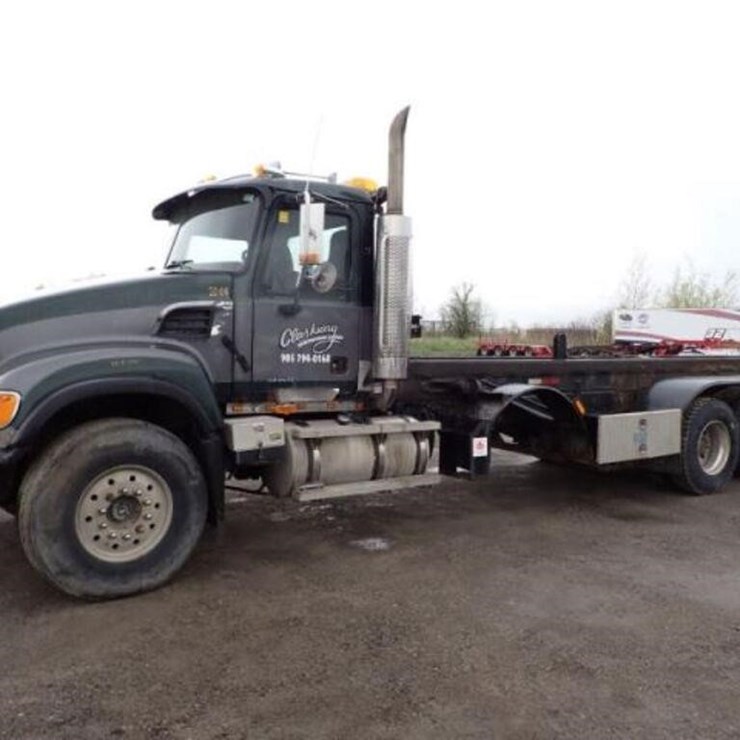 2004 Mack CV713 Granite T/A Rolloff Truck 1M2AG10C