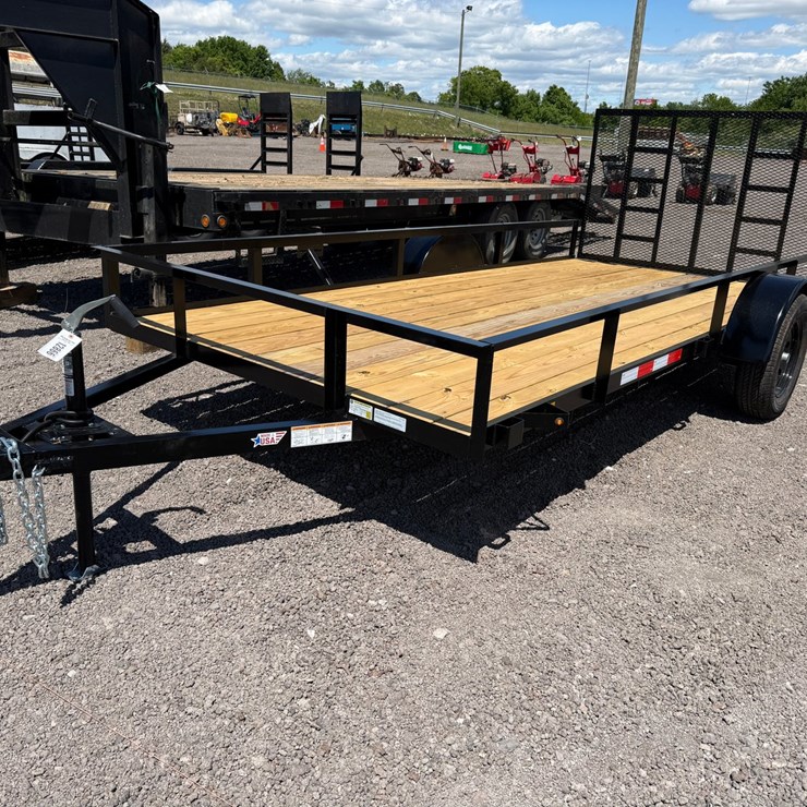 #85 • 2026 PACK MULE 14' BUMPER PULL TRAILER